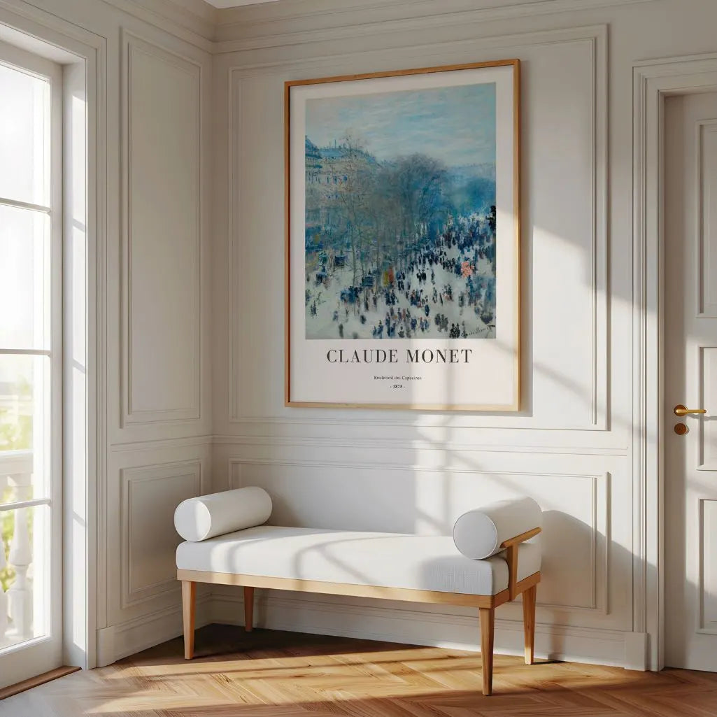 Claude Monet – Boulevard des Capucines Poster
