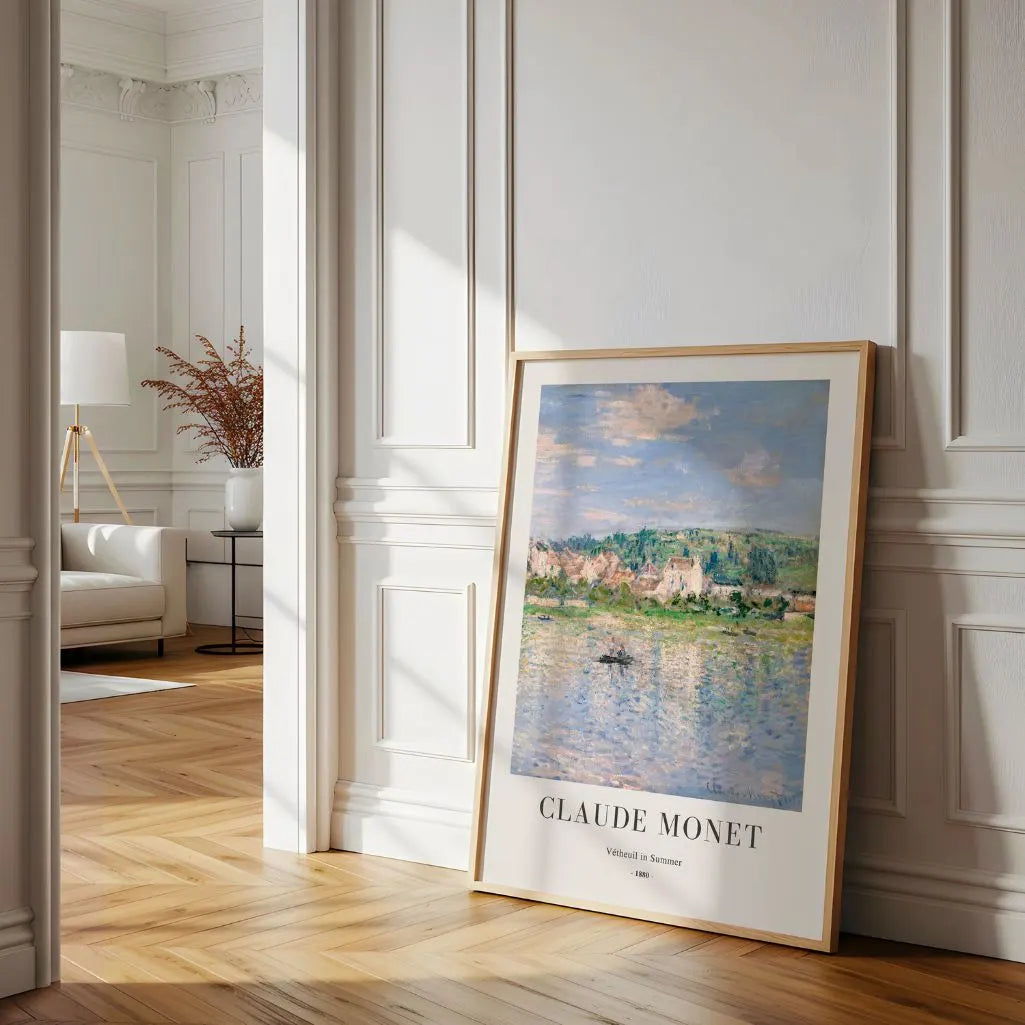 Claude Monet – Vétheuil in de zomer (1880) Poster