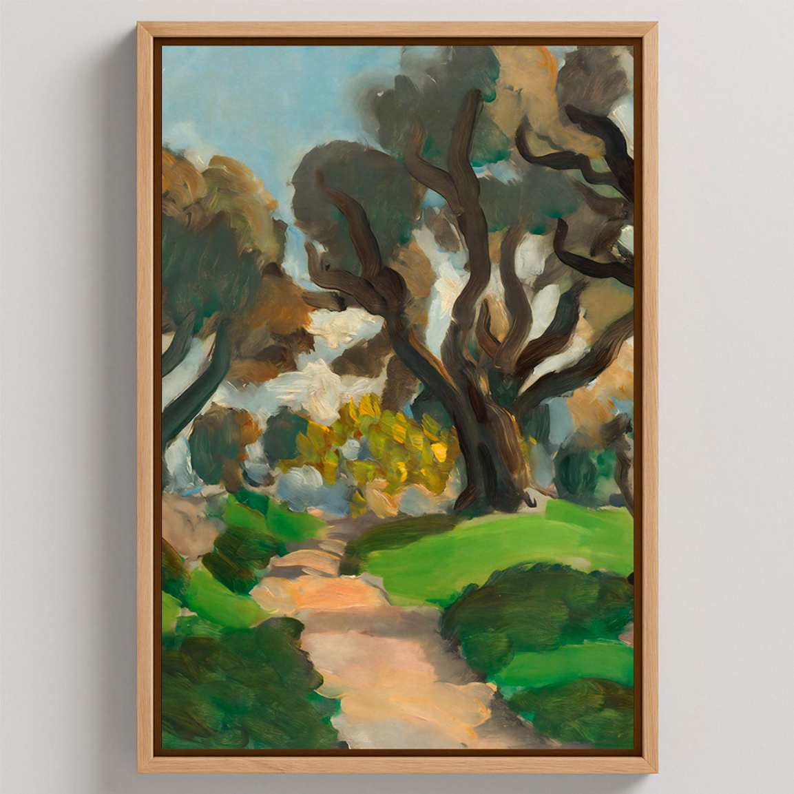 Ingelijst canvas – Landschap
