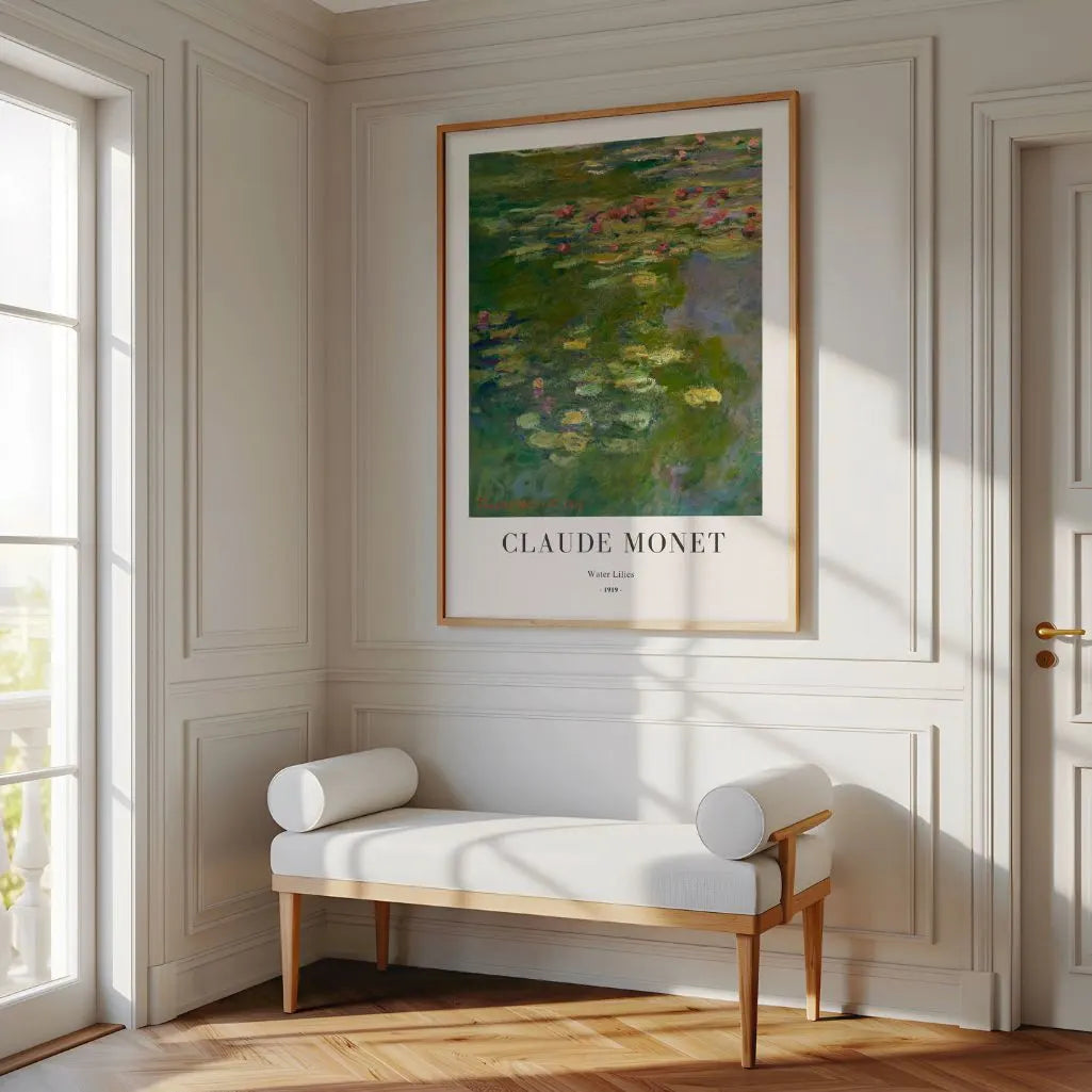 Claude Monet – Waterlelies Poster 1919