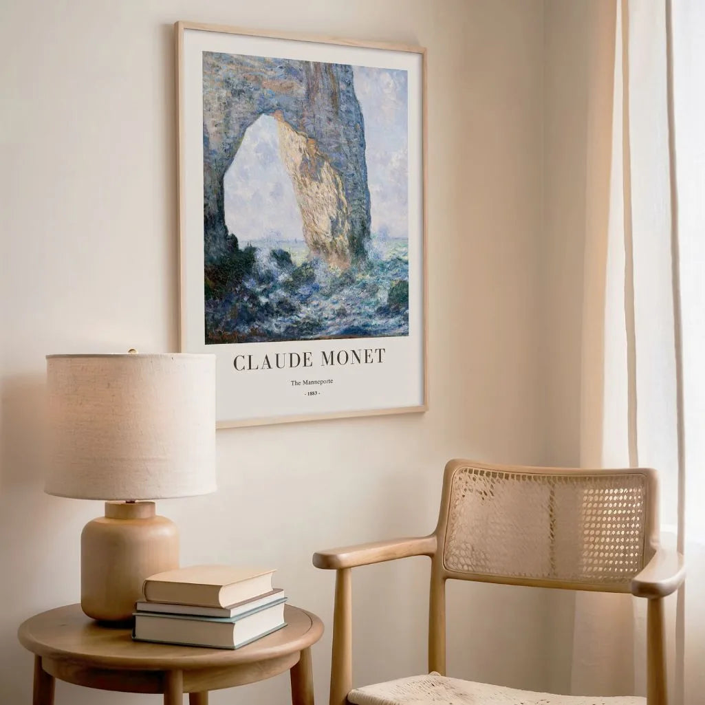 Claude Monet Poster – Manneporte 1883