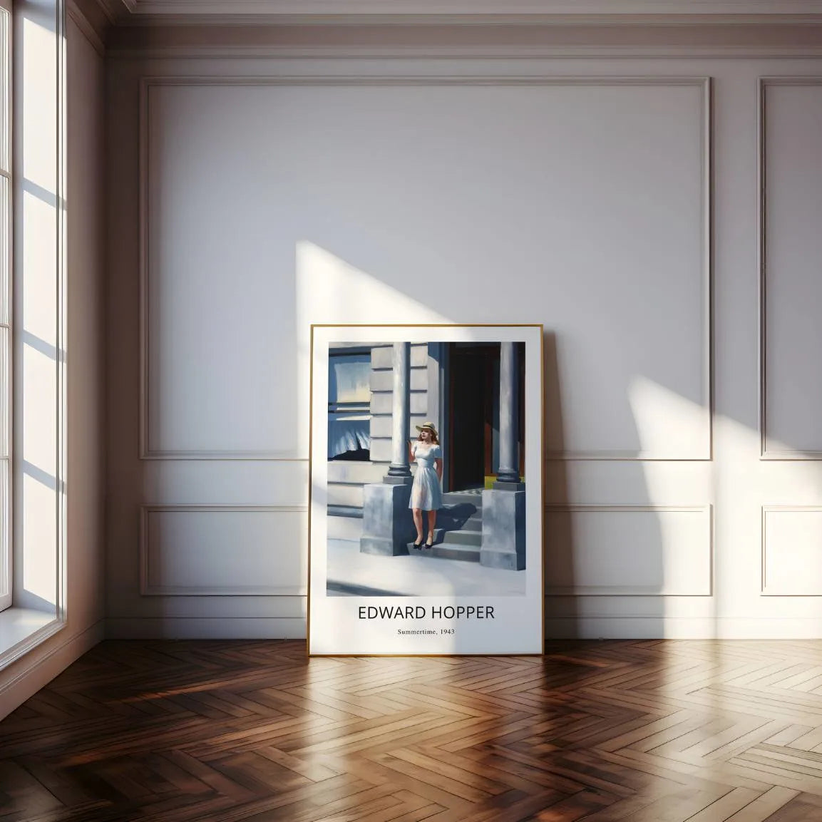 Edward Hopper Summertime 1943 Poster