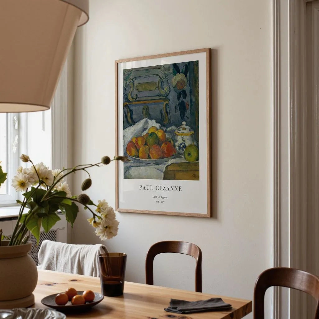 Paul Cézanne – Schaal met appels Poster