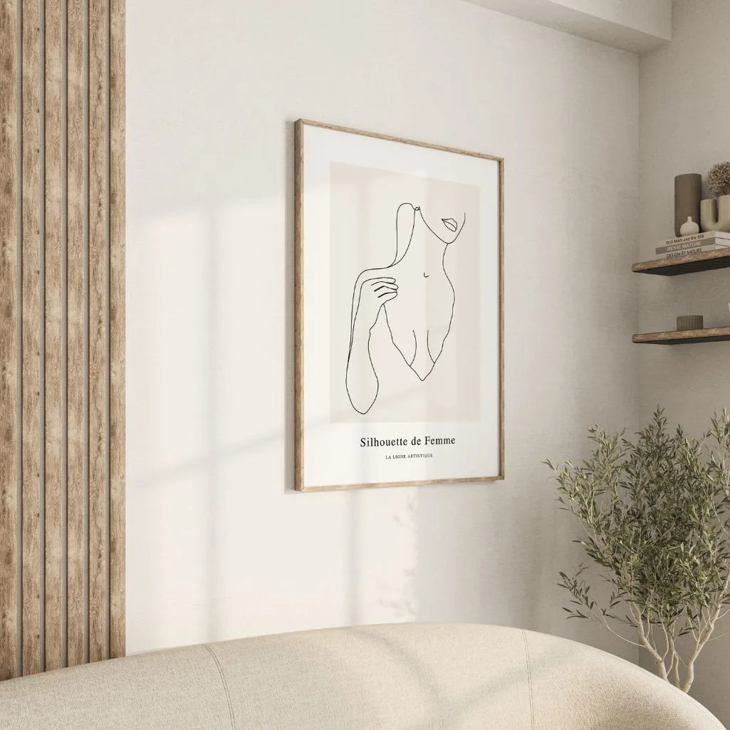 Poster – Subtiele vrouwelijkheid