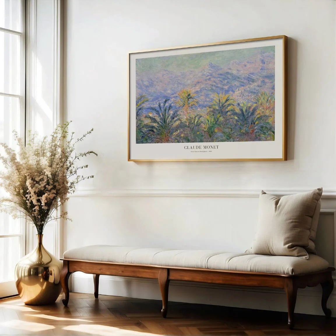 Claude Monet Poster – Palmbomen in Bordighera