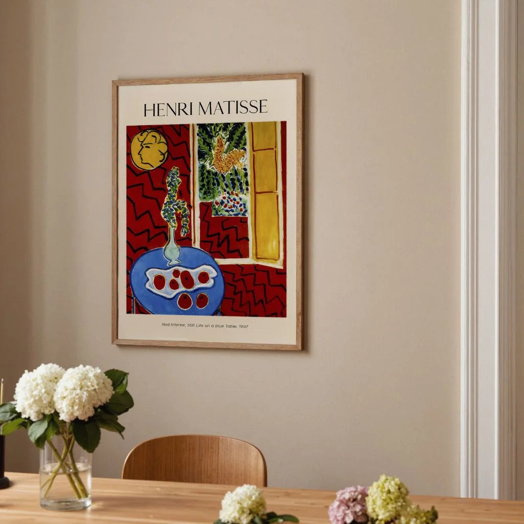 Henri Matisse Poster – Rood interieur