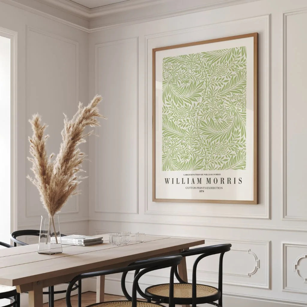 Poster – Larkspur Pastelgroen