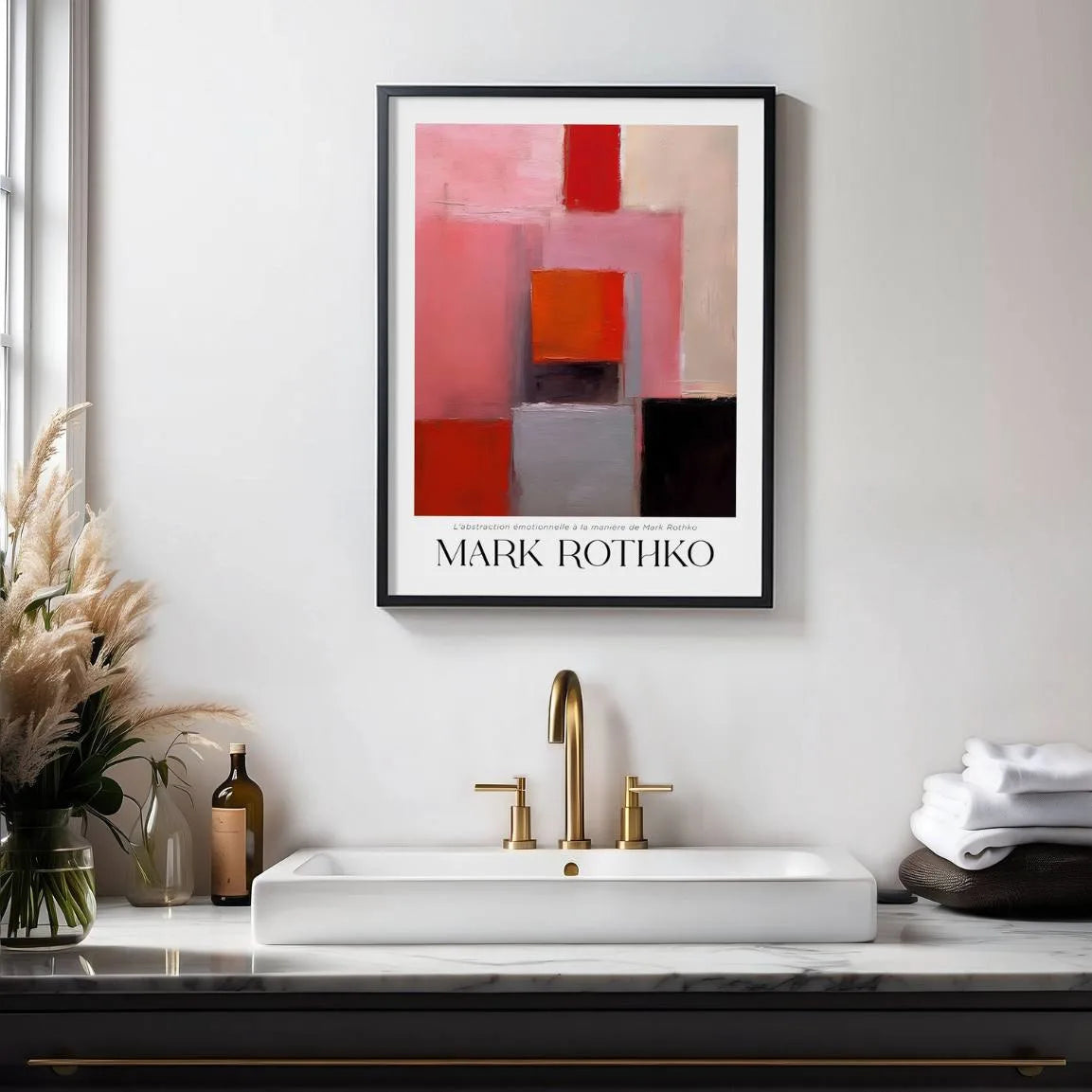 Rothko Poster Rust