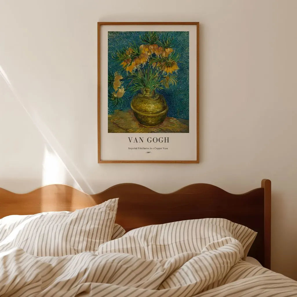 Vincent van Gogh Poster – Keizerskroon in koperen vaas