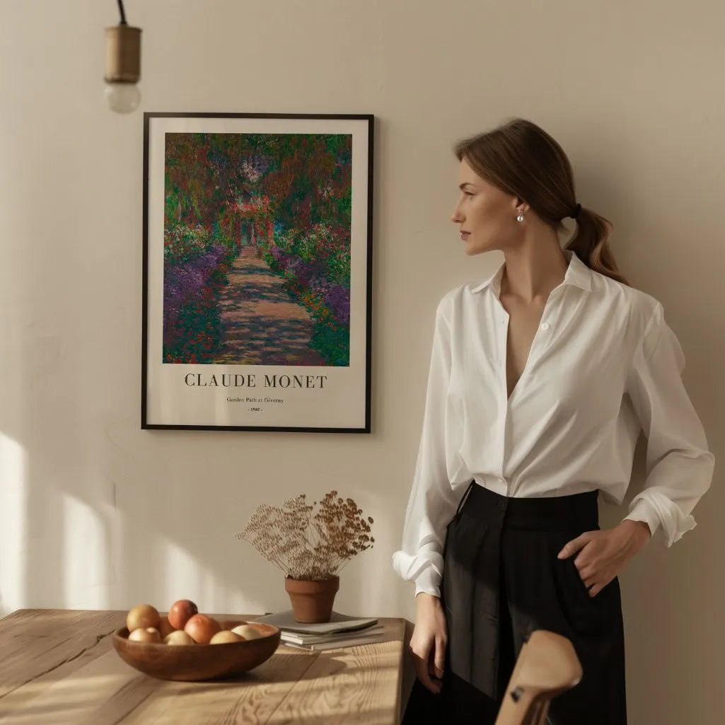 Claude Monet Poster – Tuinpad in Giverny