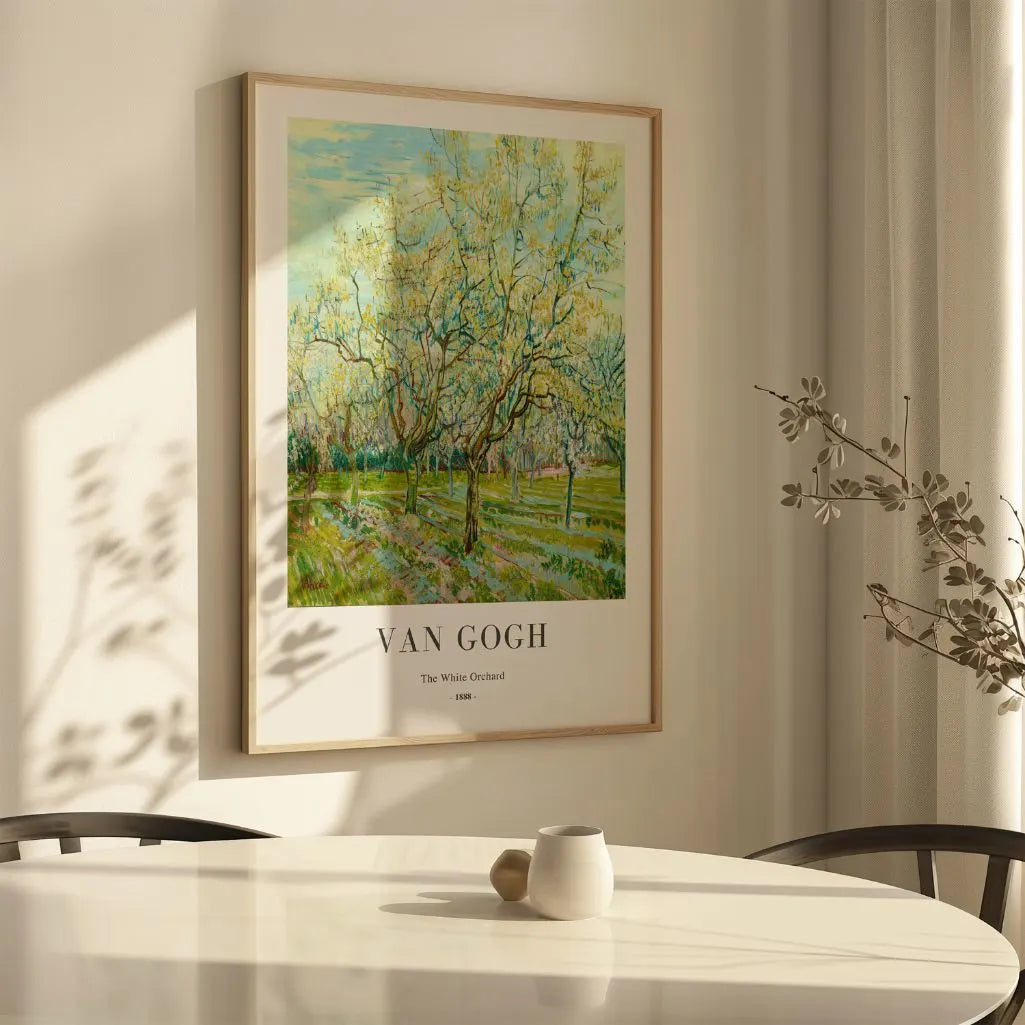 Vincent van Gogh Poster – De witte boomgaard