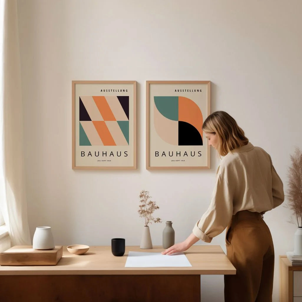 Bauhaus Kleuren – Set van 2 posters