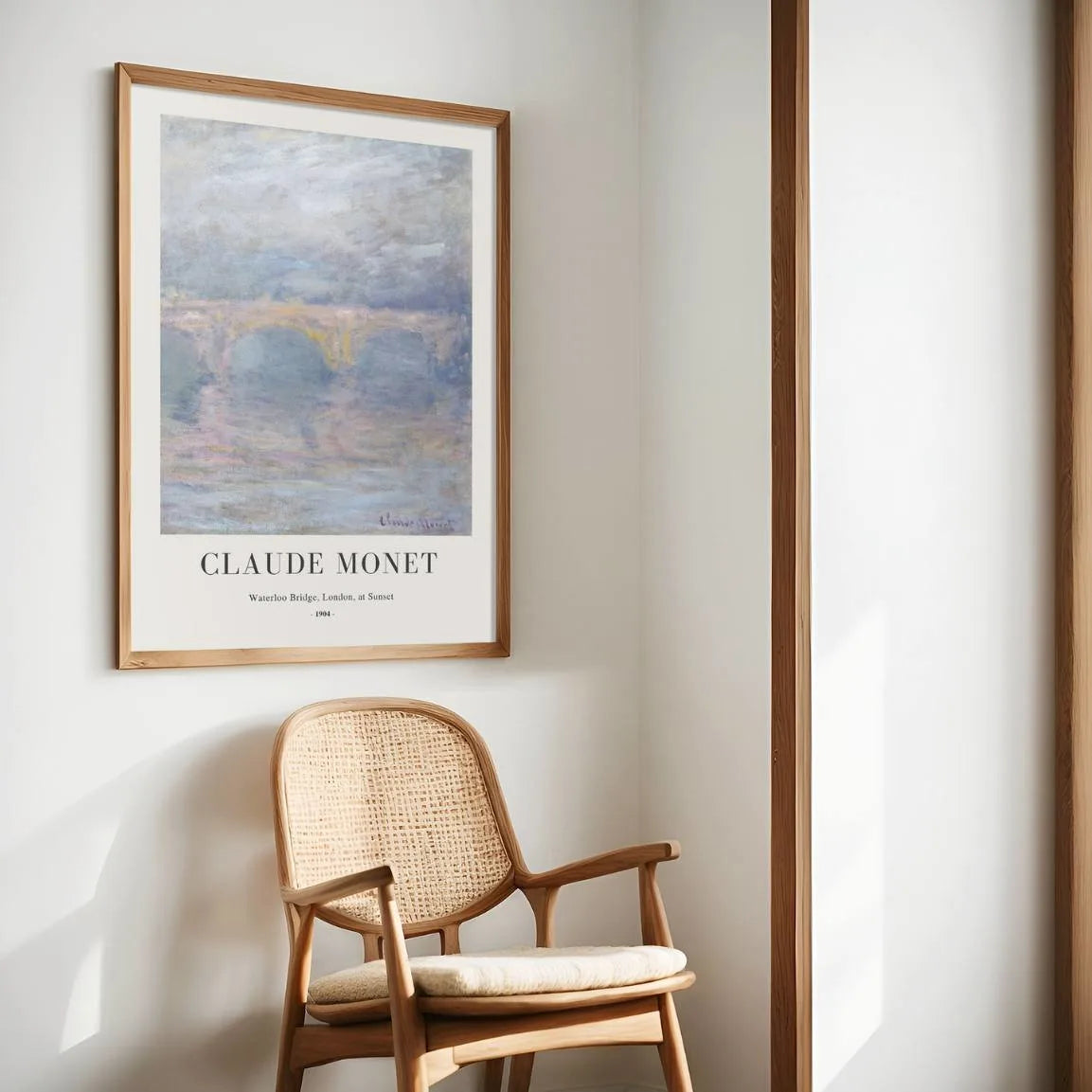 Monet Poster Schemering