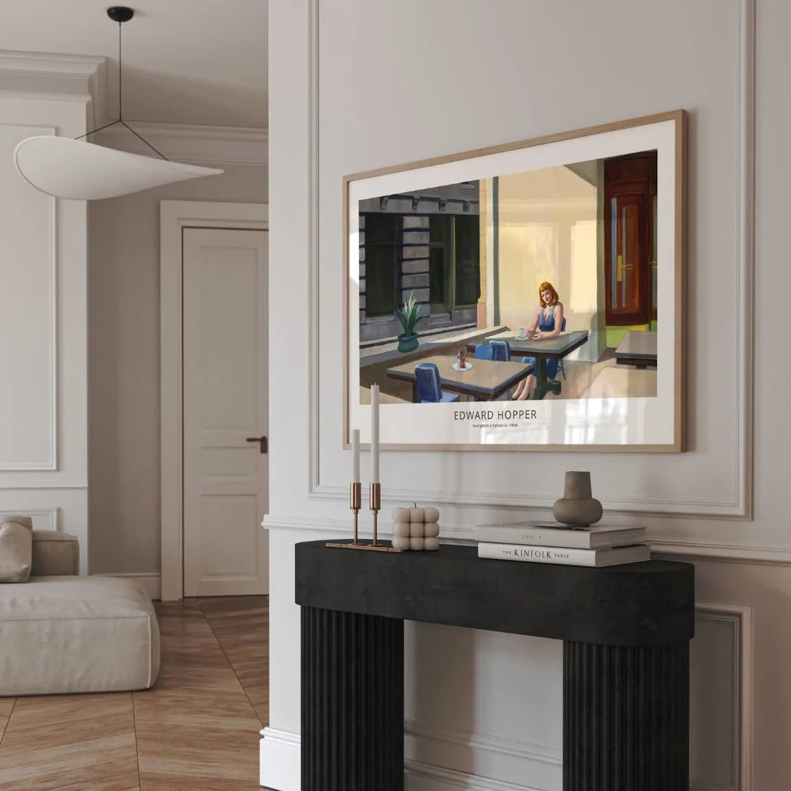 Edward Hopper Sunlight in a Cafeteria Poster