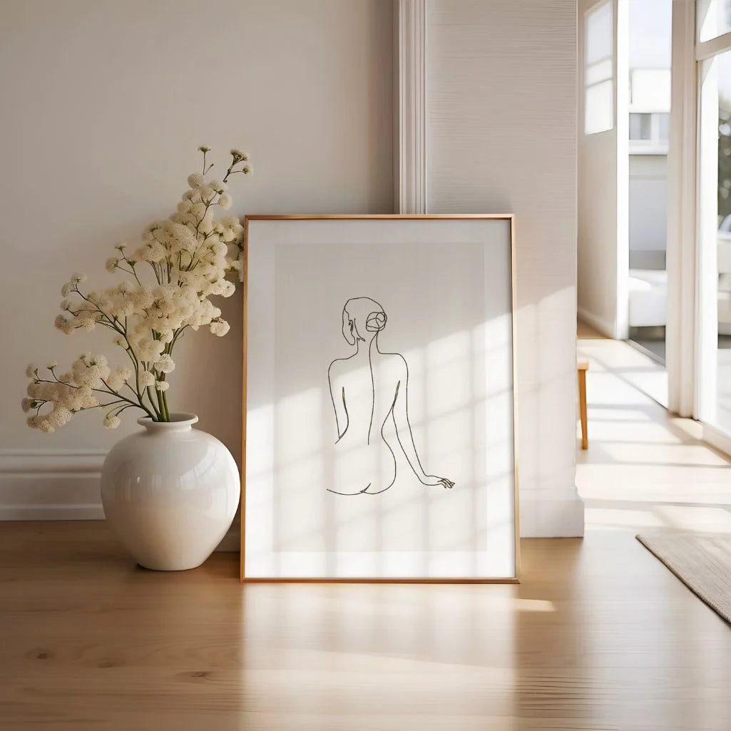 Poster – Serene silhouet