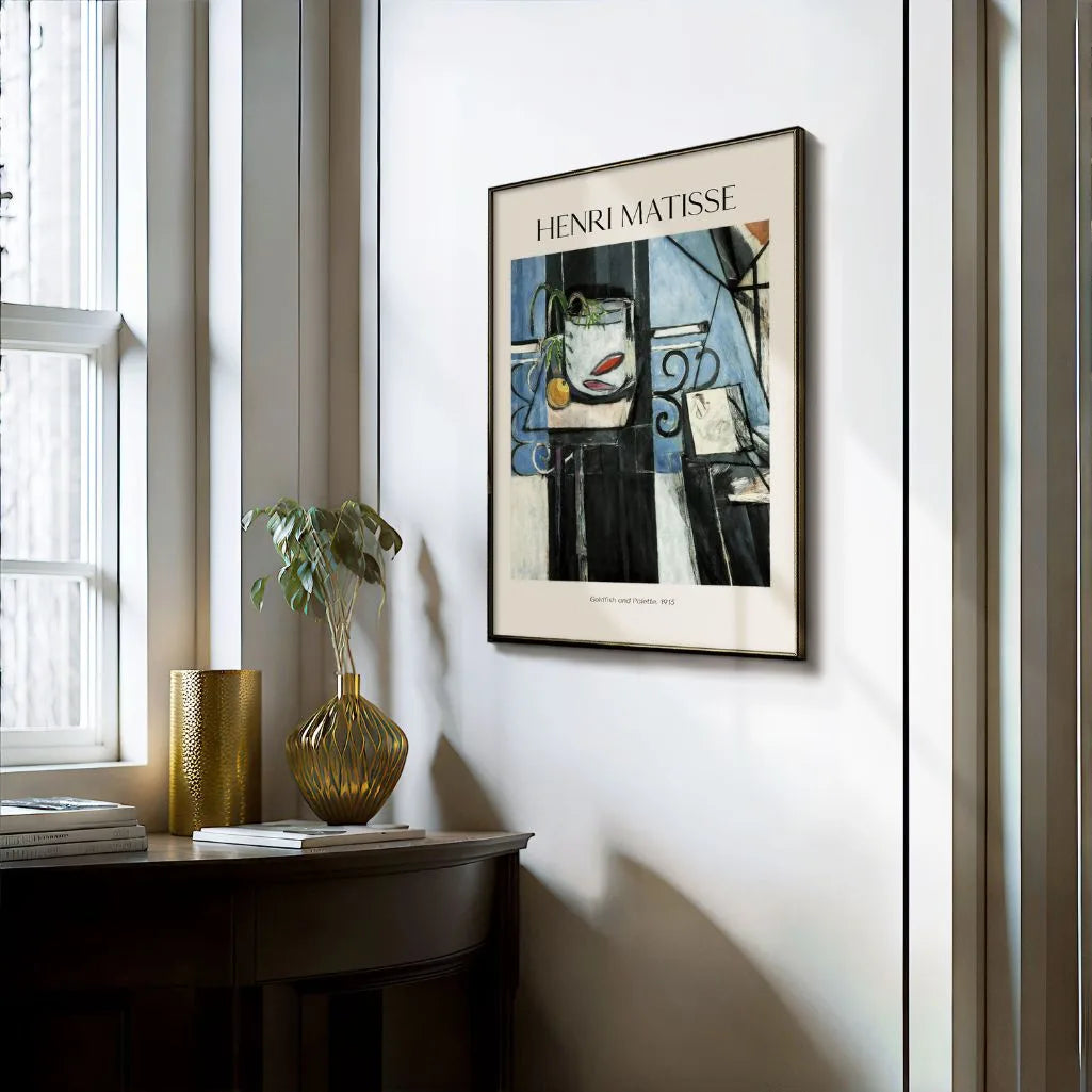 Henri Matisse Poster – Goudvissen en palet
