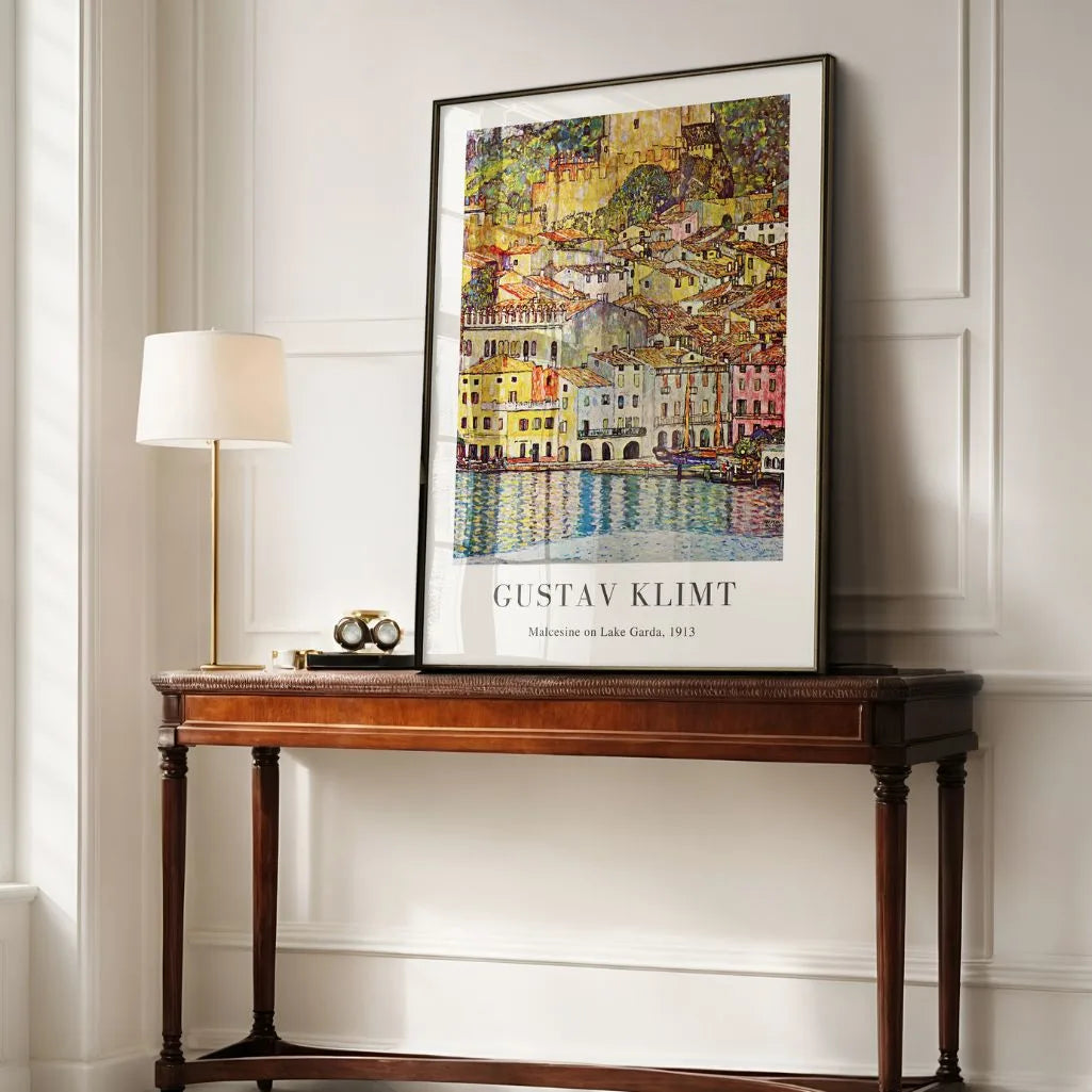 Gustav Klimt – Malcesine aan het Gardameer Poster