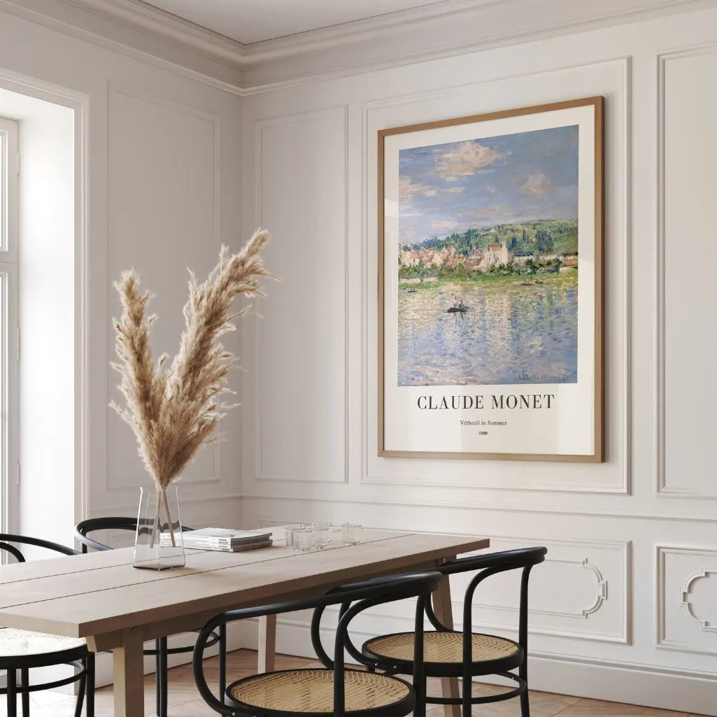 Claude Monet – Vétheuil in de zomer (1880) Poster