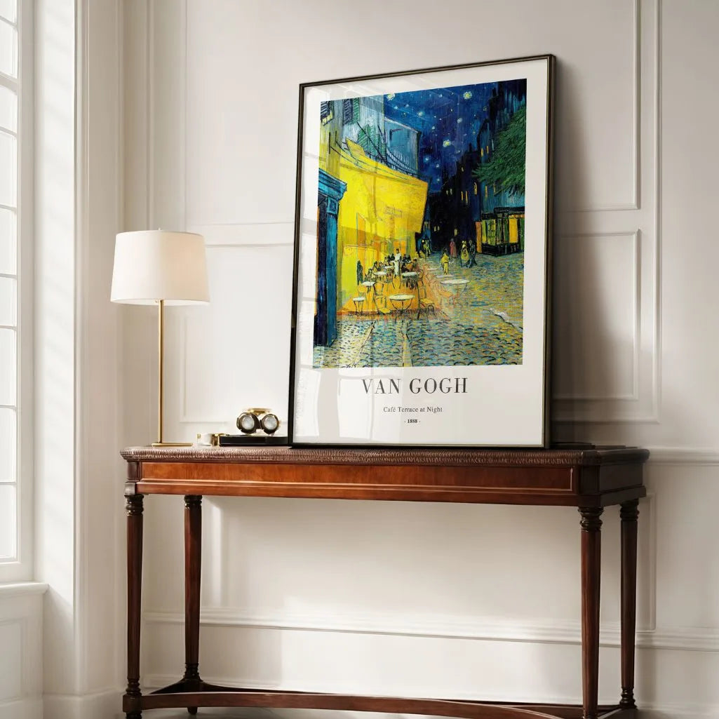Vincent van Gogh – Caféterras bij nacht Poster