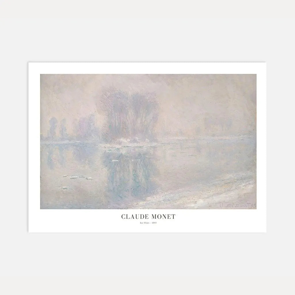 Claude Monet Poster – IJsschotsen