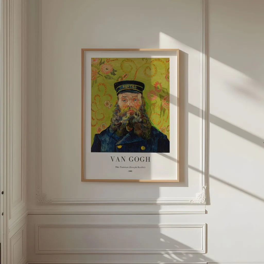 Vincent van Gogh – De postbode Joseph Roulin Poster