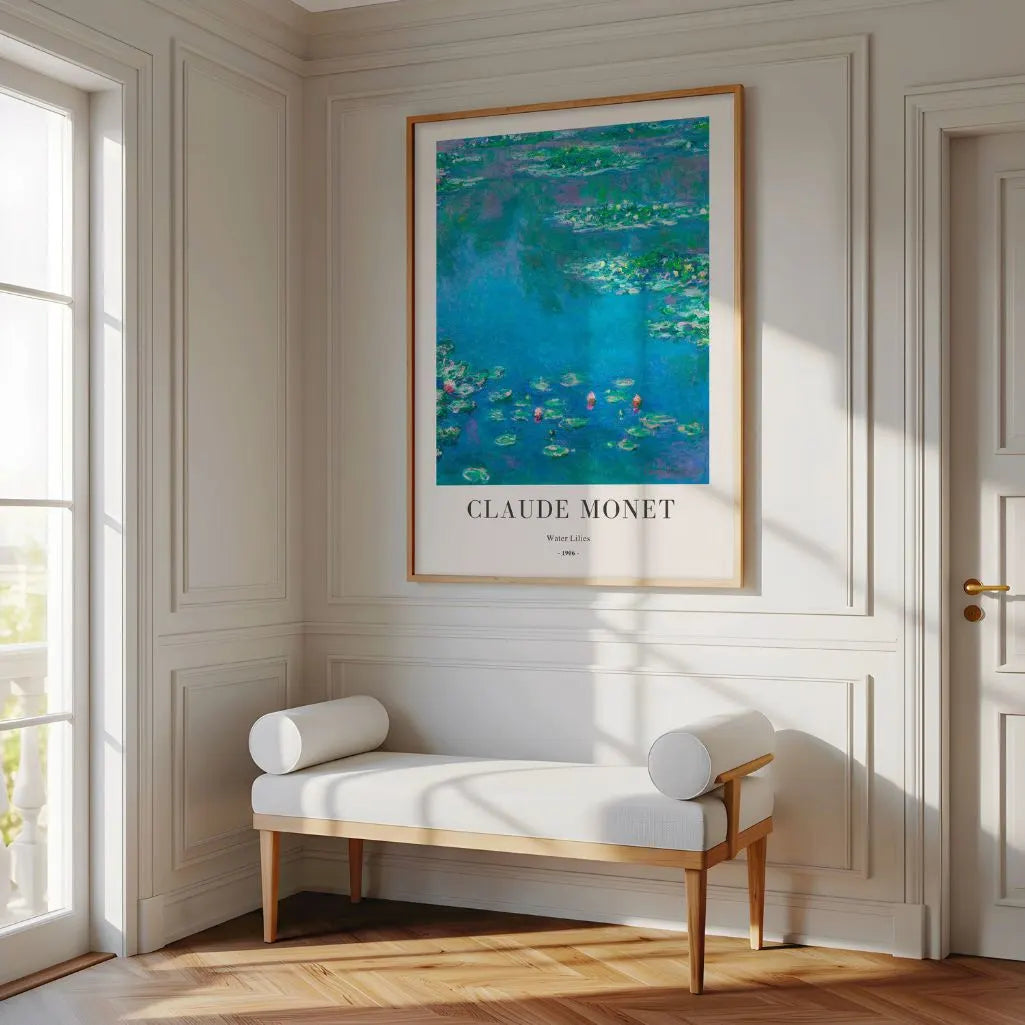 Claude Monet Poster – Waterlelies