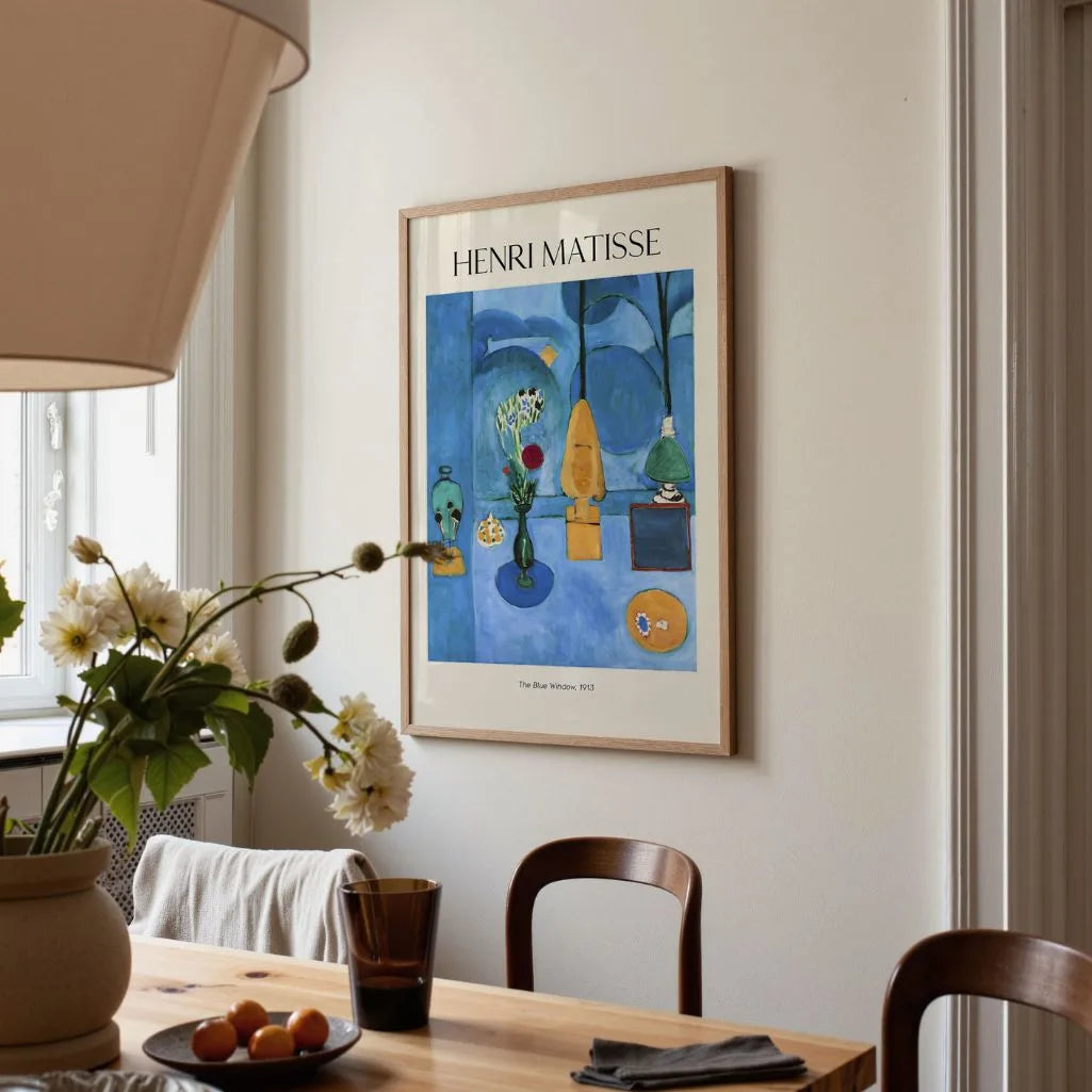 Henri Matisse Poster – Het blauwe raam