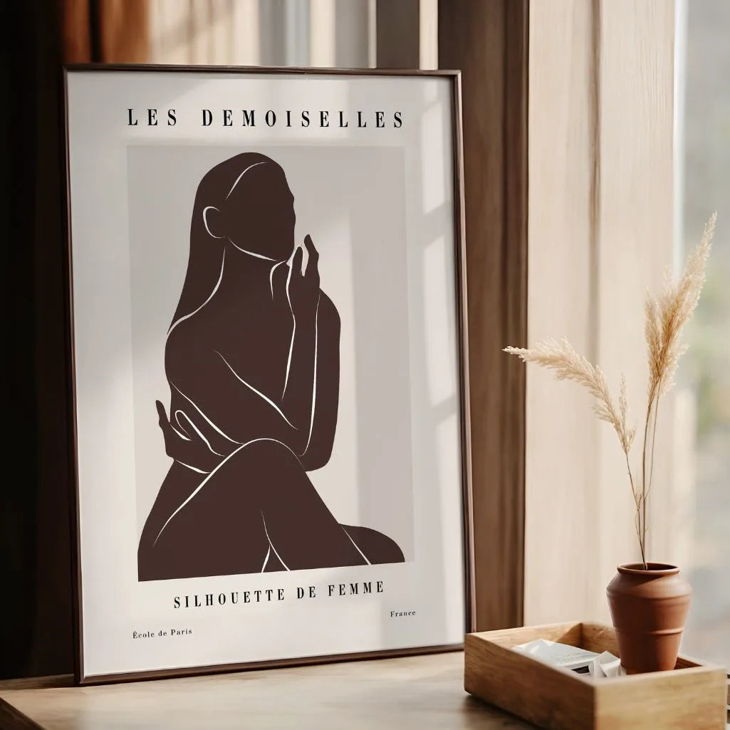Poster – Vrouwelijke rust