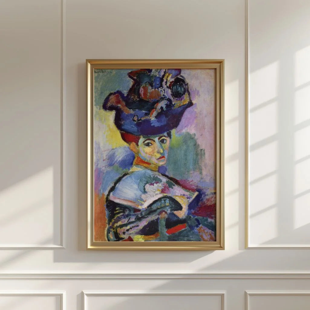 Henri Matisse Poster – Vrouw met hoed