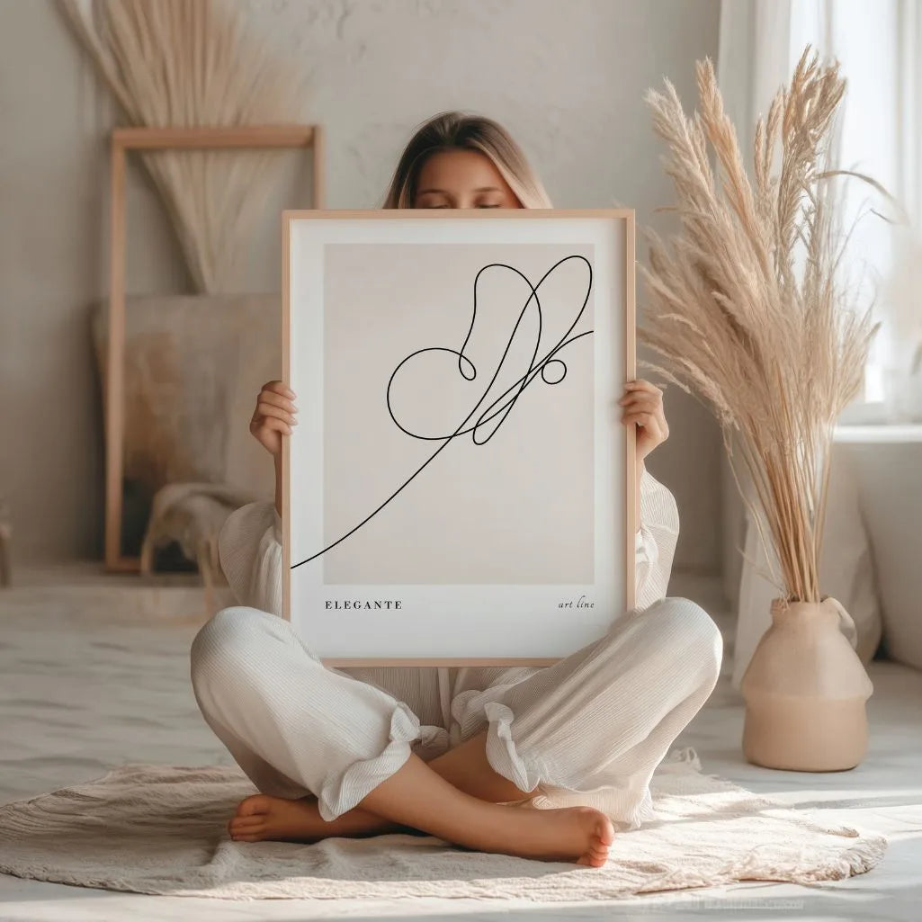 Poster – Elegante vlinder
