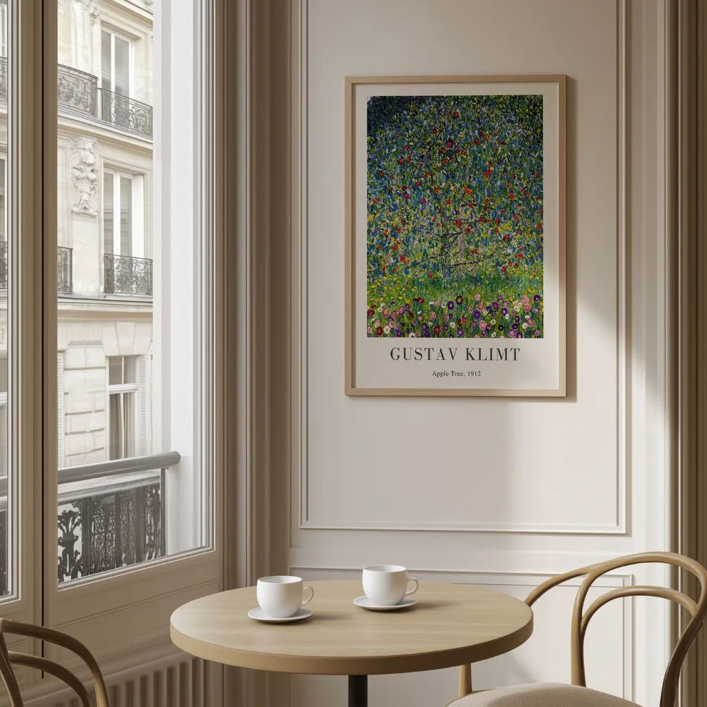 Gustav Klimt – Appelboom Poster