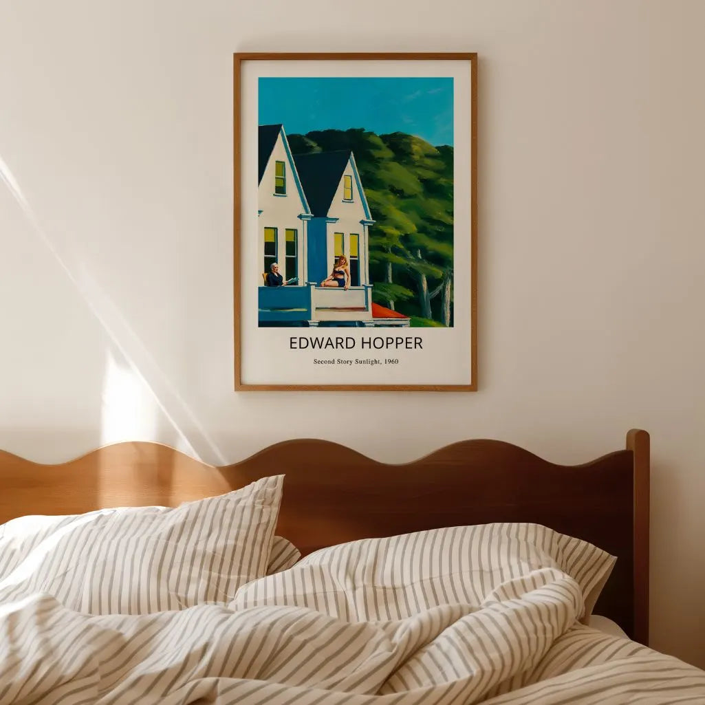 Edward Hopper Poster – Zonlicht op de bovenverdieping