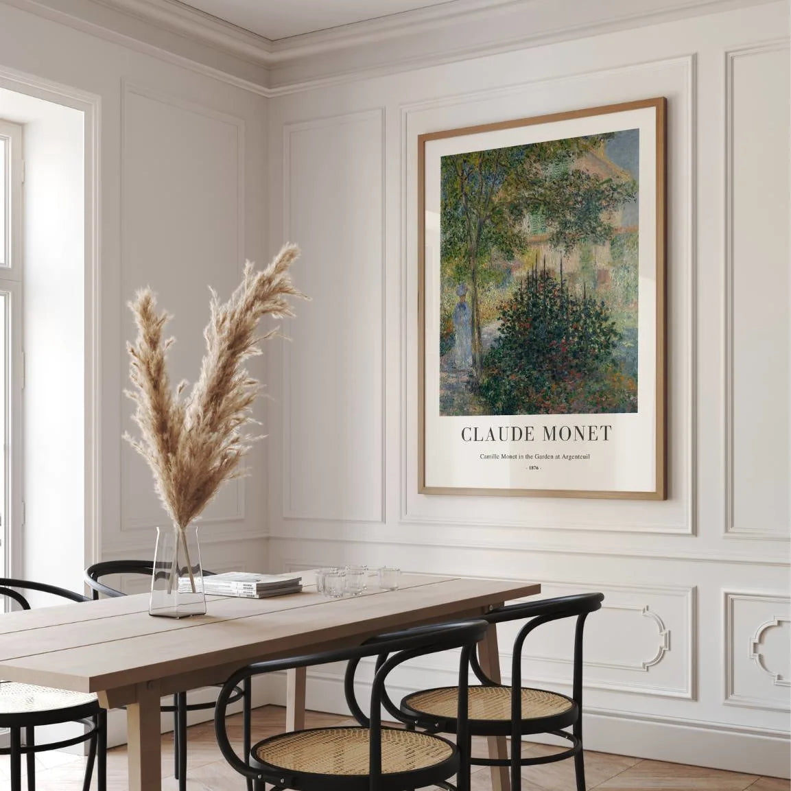 Claude Monet Poster – Camille in de tuin
