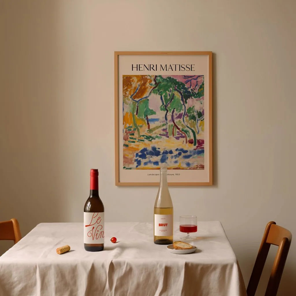 Henri Matisse Poster – Landschap bij Collioure