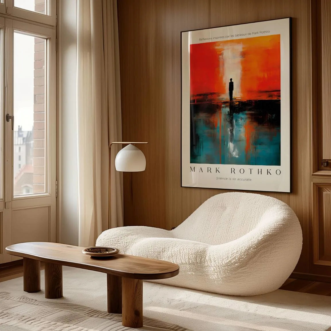 Rothko Poster Stilte