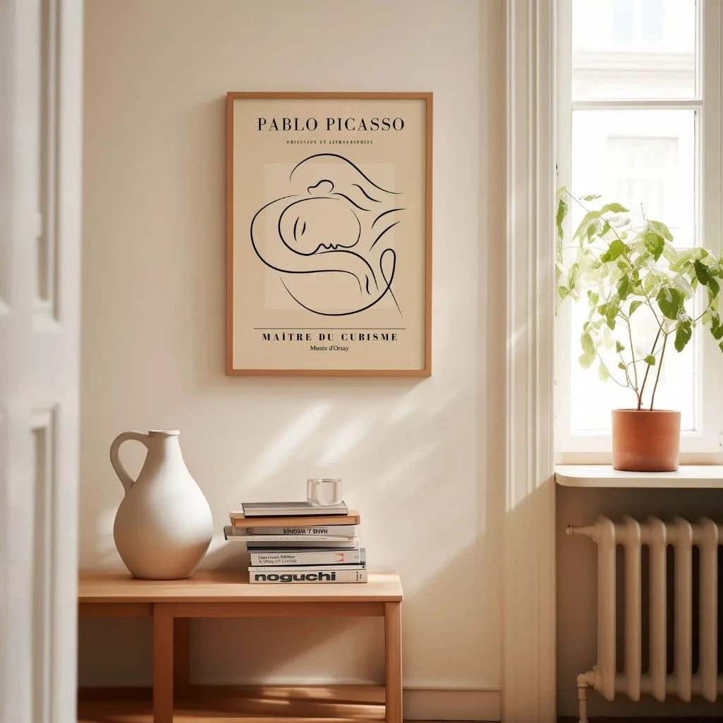 Picasso-Inspired Mother’s Love Poster