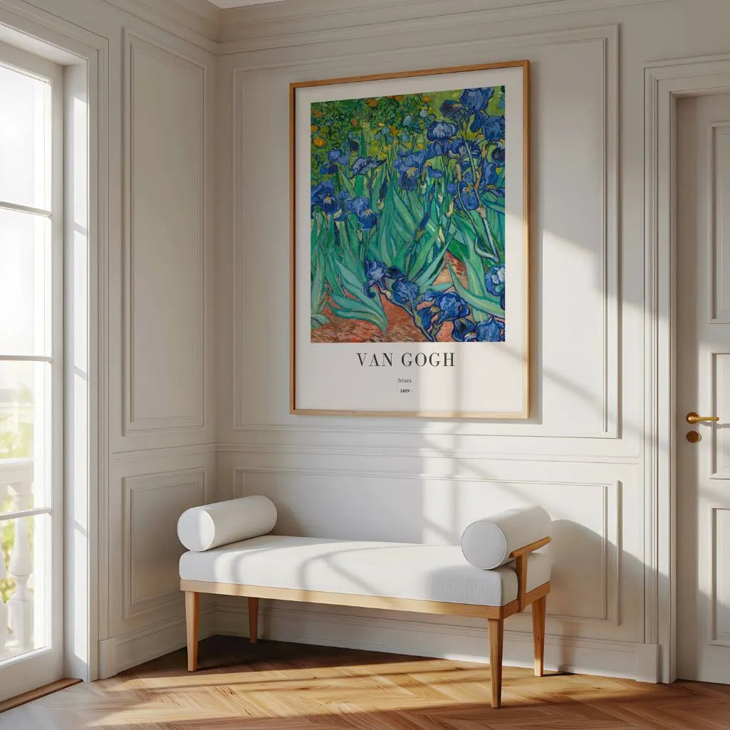 Vincent van Gogh – Irissen Poster