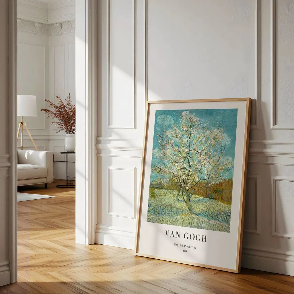 Vincent van Gogh Poster – De roze perzikboom