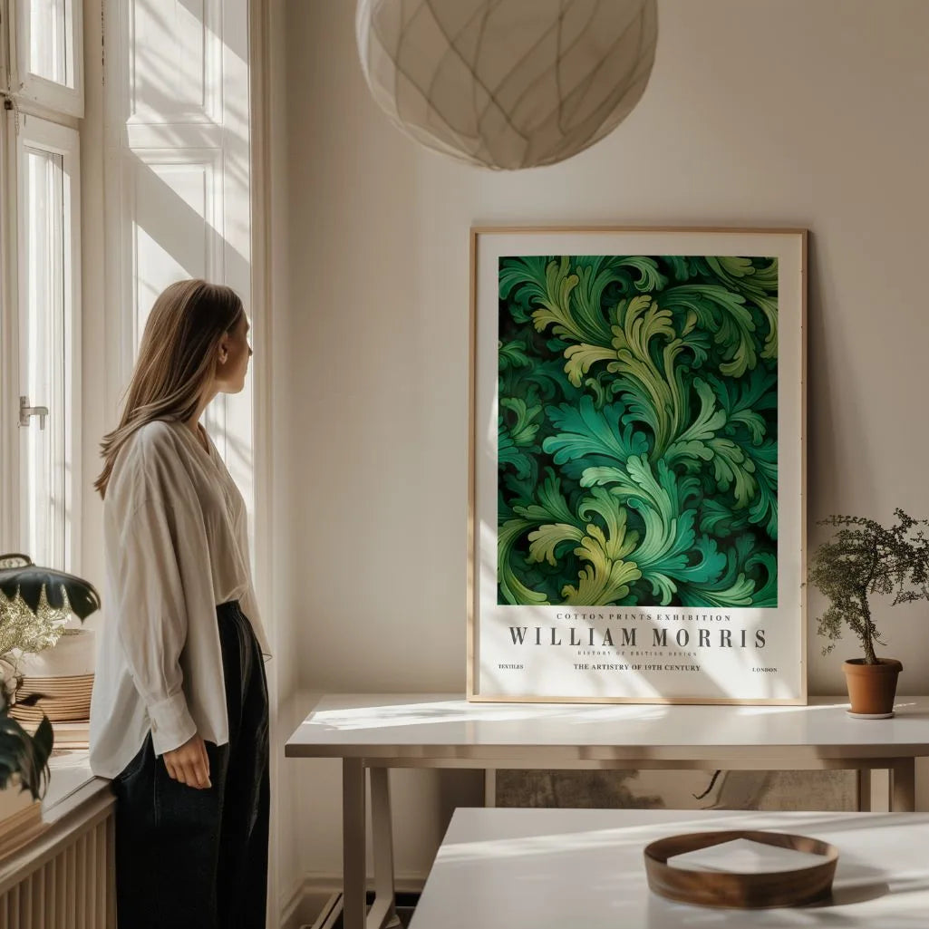 Poster – Groen Botanisch Ornament