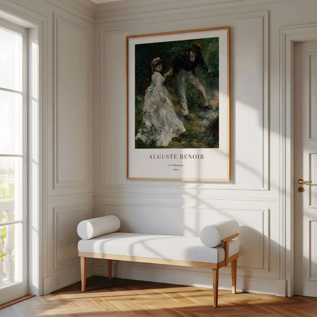 Auguste Renoir – De wandeling Poster