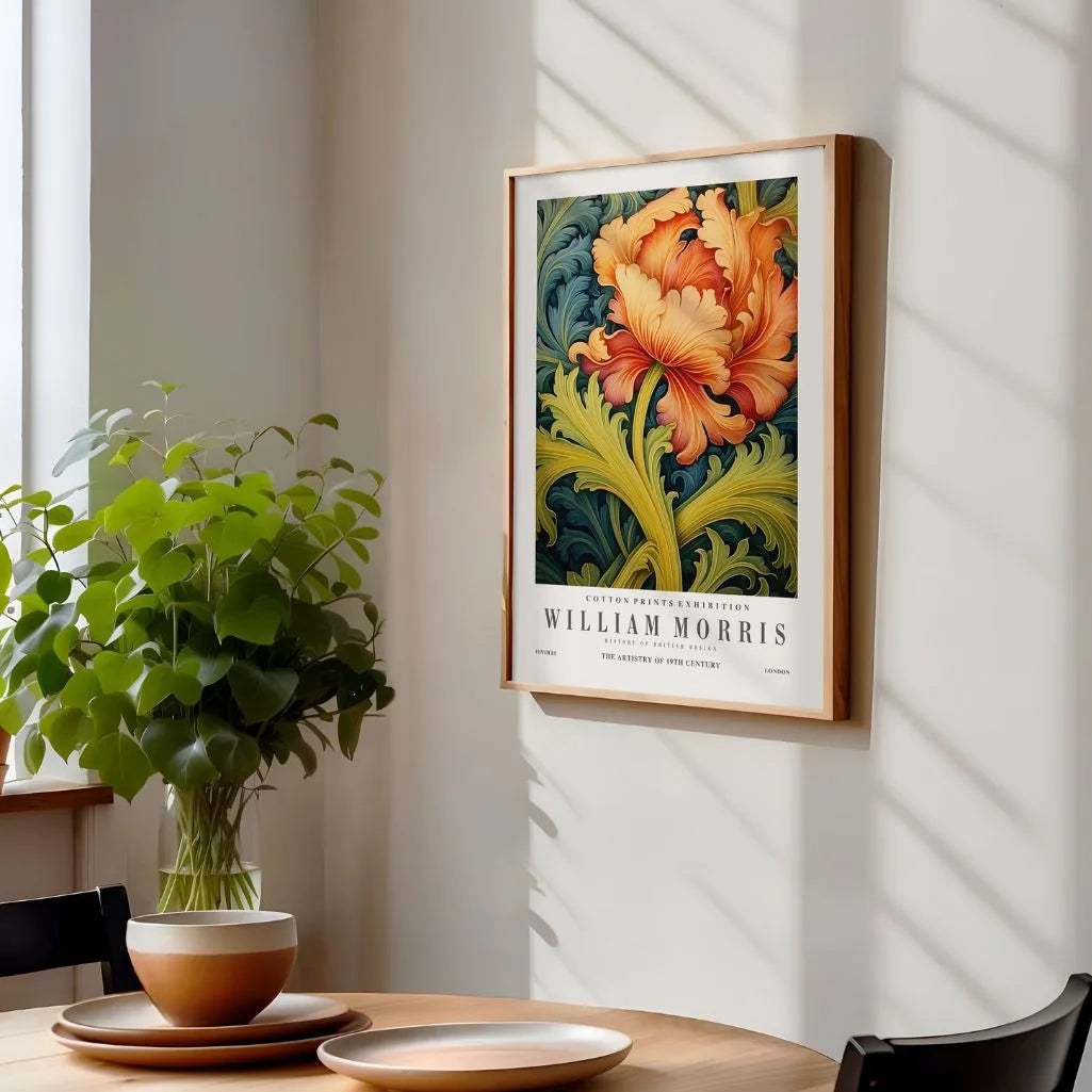 Poster – Morris Bloemenpatroon