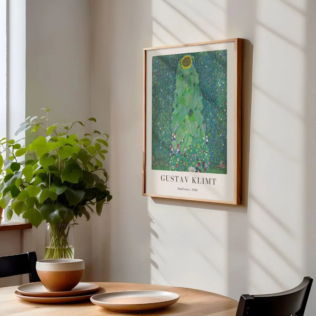 Gustav Klimt – Zonnebloem Poster