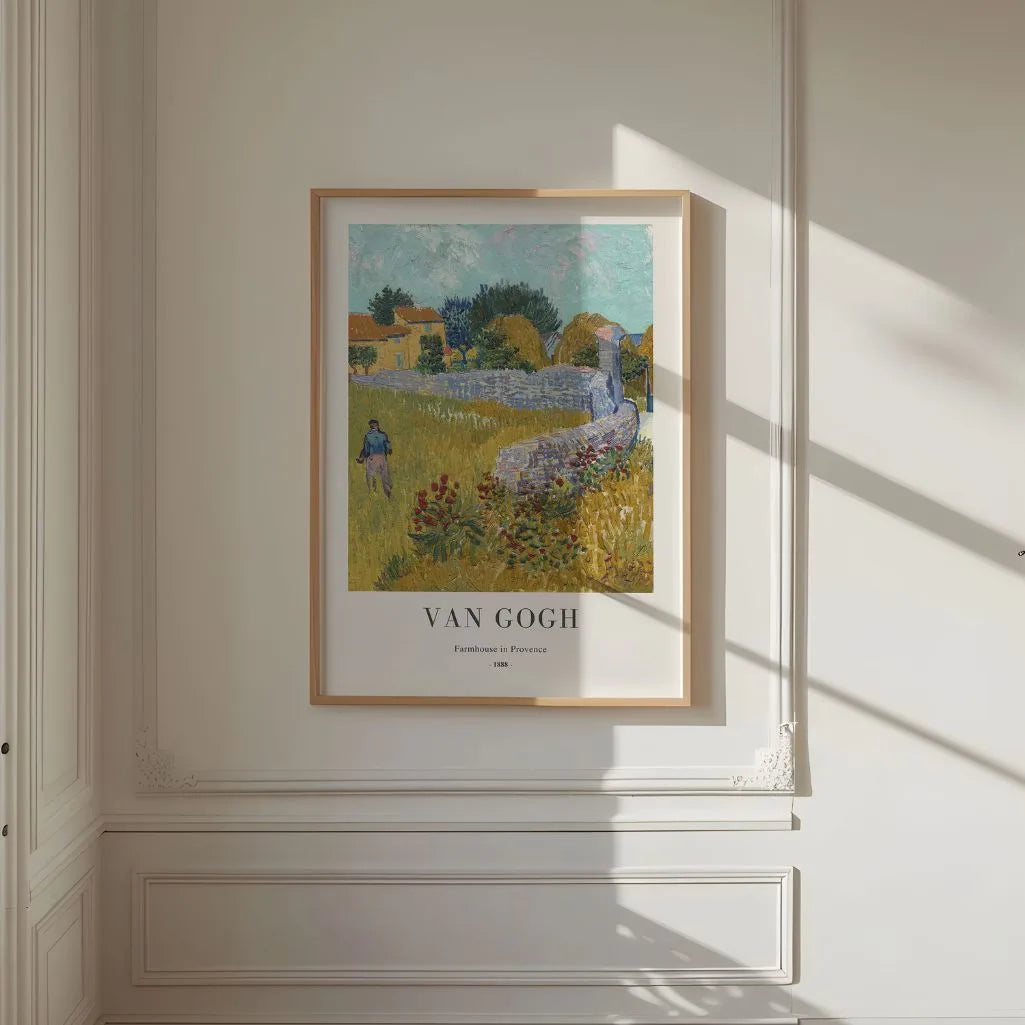 Vincent van Gogh Poster – Boerderij in de Provence