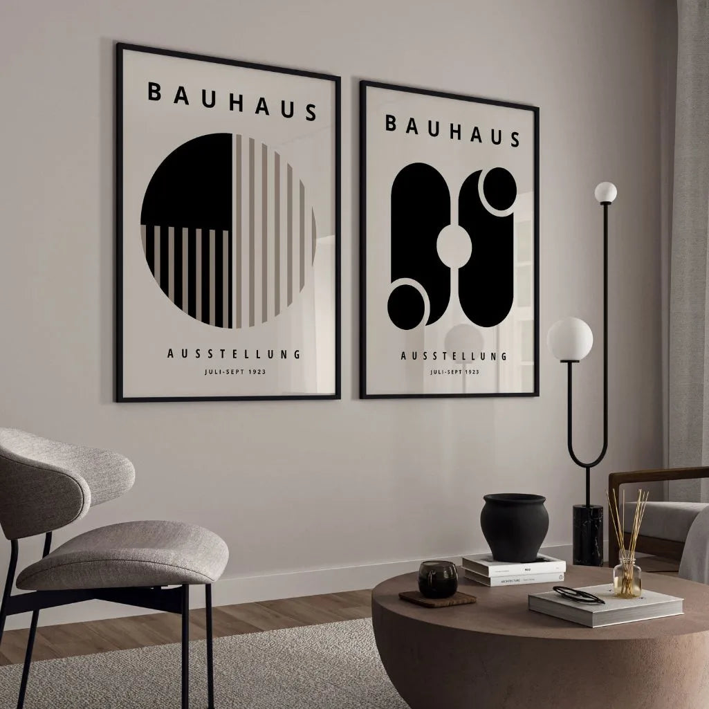 Bauhaus Harmonie – Set van 2 posters