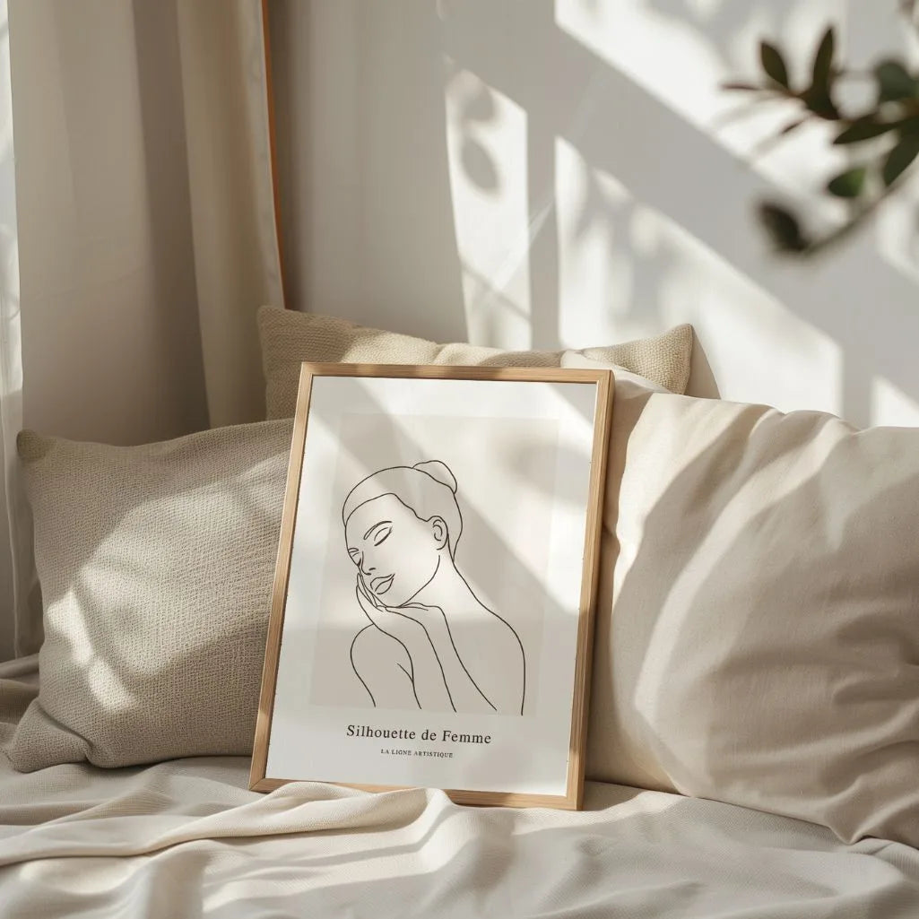 Poster – Rustige vrouw
