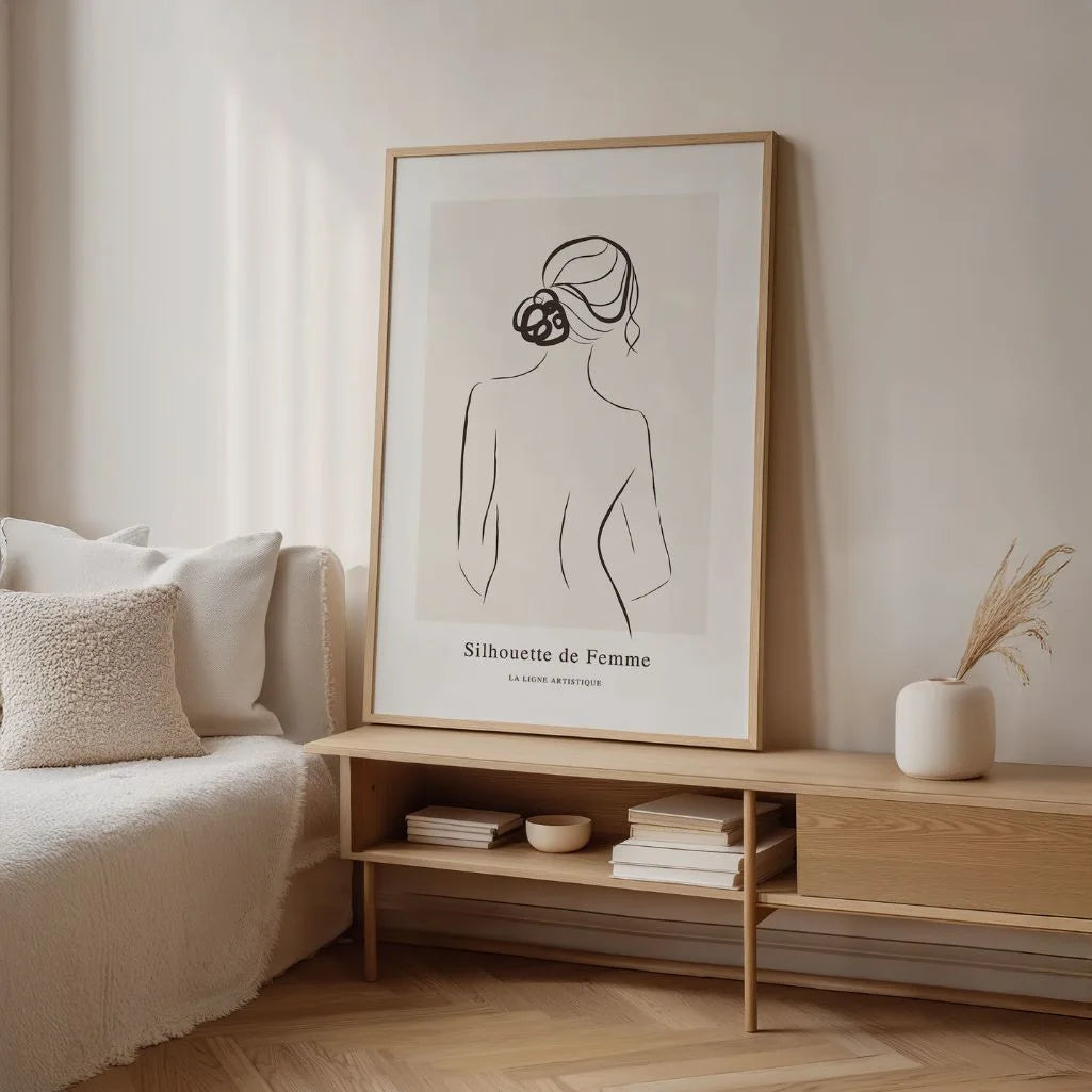 Poster – Vrouw van achteren
