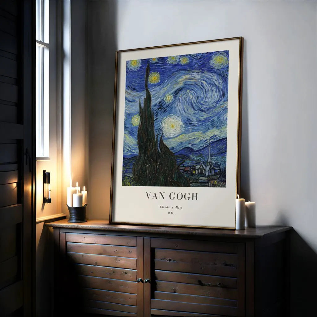 Vincent van Gogh Poster – De sterrennacht