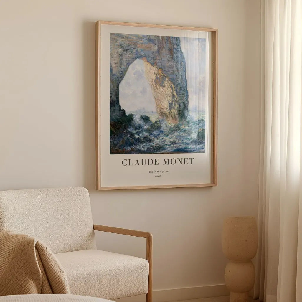Claude Monet Poster – Manneporte 1883