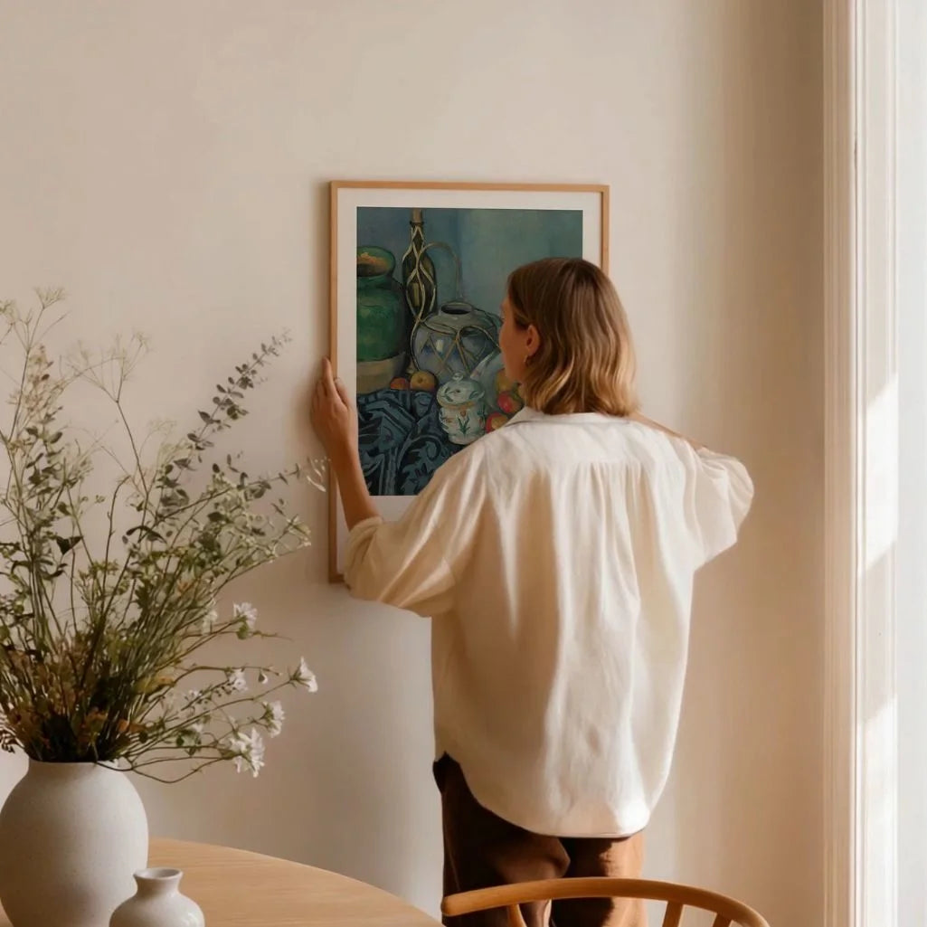 Paul Cézanne Still Life with Apples Poster