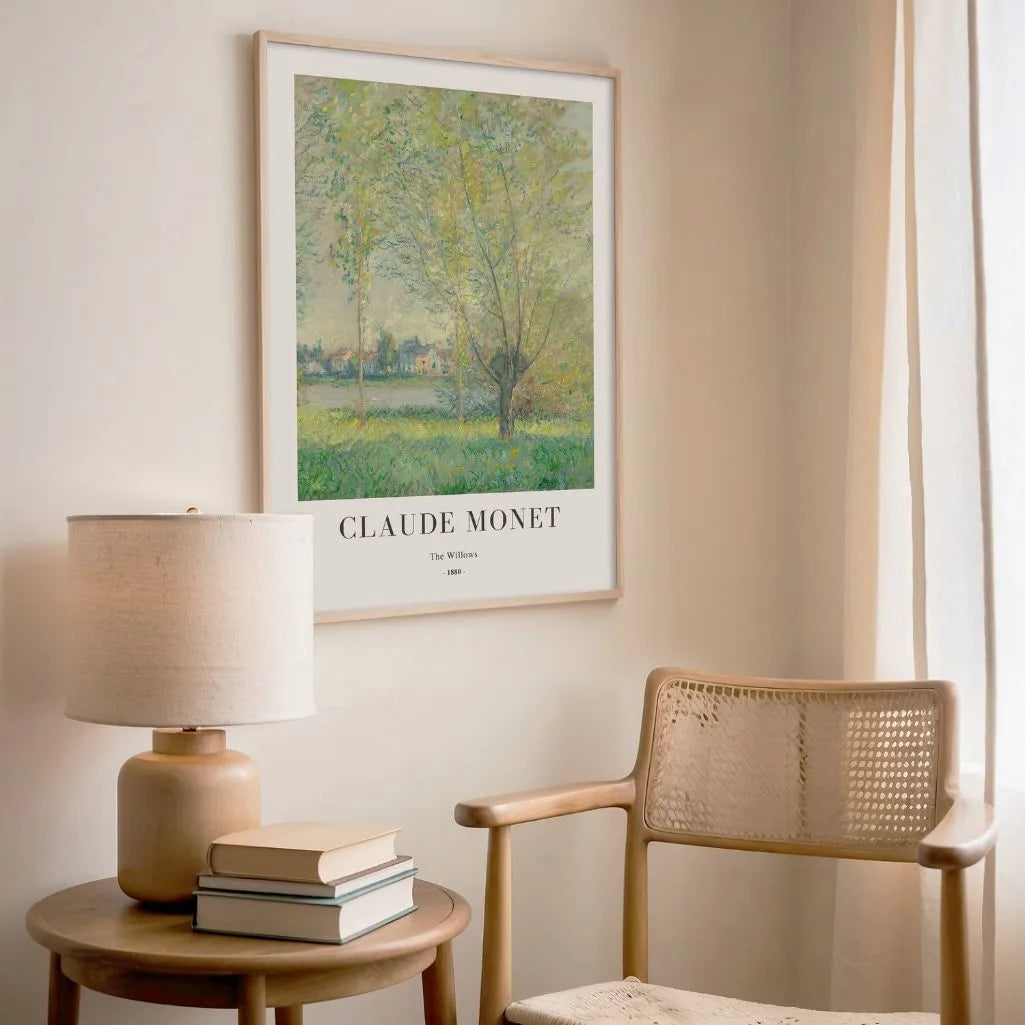 Claude Monet Poster – De wilgen